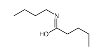 N-butylpentanamide结构式