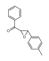 1-phenyl-3-(p-methylphenyl)-2,3-epoxy-1-propanone结构式