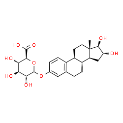 Estriol glucuronide Structure