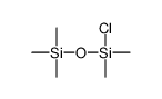 Chloropentamethyldisiloxane Structure