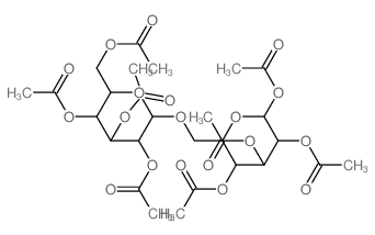 b-D-Glucopyranose,6-O-(2,3,4,6-tetra-O-acetyl-a-D-galactopyranosyl)-, 1,2,3,4-tetraacetate picture