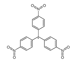 Tris(4-nitrophenyl)methyl radical结构式