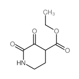 2,3-二氧代哌啶-4-羧酸乙酯结构式