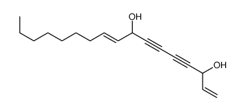 1,9-Heptadecadiene-4,6-diyne-3,8-diol Structure