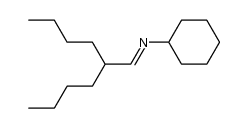 (2-butyl-hexylidene)-cyclohexyl-amine结构式