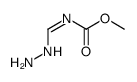 methyl N-(hydrazinylmethylidene)carbamate Structure