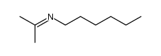 hexyl-isopropyliden-amine Structure