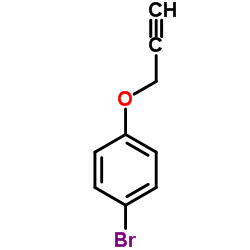1-Bromo-4-(2-propyn-1-yloxy)benzene结构式