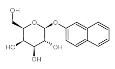 2-Naphthyl-beta-D-galactopyranoside Structure