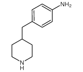 4-(4-哌啶基甲基)苯胺结构式