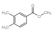 3,4-二甲基苯甲酸甲酯结构式