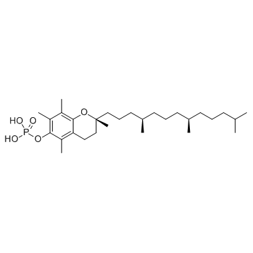 α-生育酚磷酸结构式