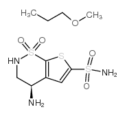 N-Desethyl Brinzolamide Structure