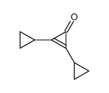 2,3-dicyclopropylcycloprop-2-en-1-one结构式