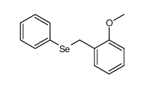 1-methoxy-2-[(phenylseleno)methyl]benzene Structure