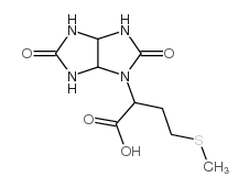 2-(2,5-二氧代六氢咪唑并[4,5-d]咪唑-1-基)-4-甲基磺酰基丁酸结构式