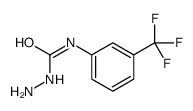 1-amino-3-[3-(trifluoromethyl)phenyl]urea Structure