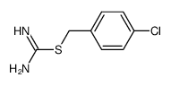 S-(4-chlorobenzyl)isothiourea结构式
