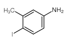 4-Iodo-3-methylaniline structure