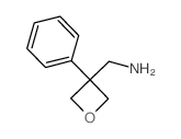 (3-苯基氧杂环丁烷-3-基)甲胺结构式