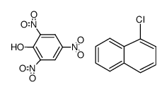 1-chloronaphthalene-picric acid complex Structure
