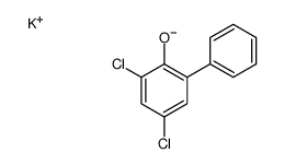 4,6-Dichloro-2-phenylphenol, potassium salt结构式