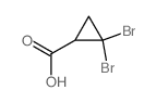 Cyclopropanecarboxylic acid, 2,2-dibromo- picture