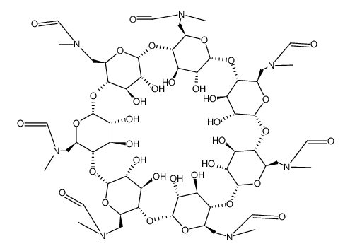 cyclohepta(6-N-methylformamido)amylose结构式