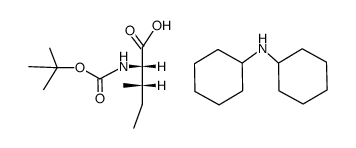 N-Boc-D-allo-isoleucine dicyclohexylammonium salt picture