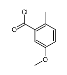 Benzoyl chloride, 5-methoxy-2-methyl- (9CI)结构式