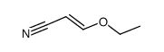 反式-3-乙氧基丙烯腈结构式