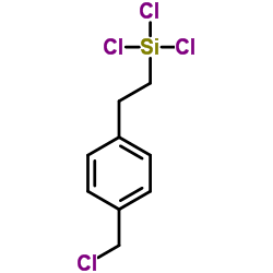 Trichloro{2-[4-(chloromethyl)phenyl]ethyl}silane Structure