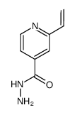 4-Pyridinecarboxylicacid,2-ethenyl-,hydrazide(9CI) structure