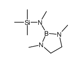 N,1,3-trimethyl-N-trimethylsilyl-1,3,2-diazaborolidin-2-amine Structure