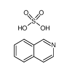 isoquinoline; hydrogen sulfate结构式