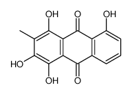1,2,4,5-tetrahydroxy-3-methylanthracene-9,10-dione结构式