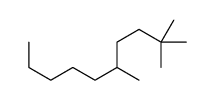 2,2,5-trimethyldecane Structure