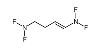 N,N,N',N'-tetrafluorobut-1-ene-1,4-diamine结构式