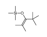 trimethyl(2,4,4-trimethylpent-2-en-3-yloxy)silane Structure