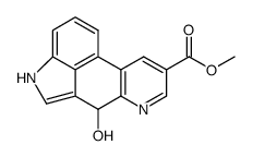 6-hydroxy-4,6-dihydro-indolo[4,3-fg]quinoline-9-carboxylic acid methyl ester结构式
