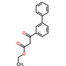 3-联苯-3-氧丙酸乙酯结构式