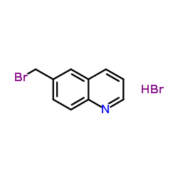 6-(Bromomethyl)quinoline hydrobromide (1:1) Structure