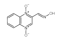2-喹喔啉甲醛肟-1,4-二氧化物结构式
