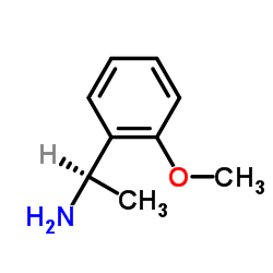 (R)-1-(2-甲氧苯基)乙胺结构式