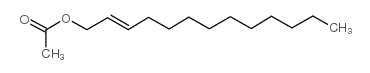 (E)-2-tridecen-1-yl acetate Structure