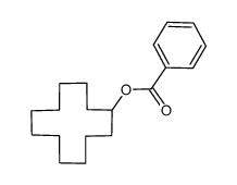 cyclododecyl benzoate Structure