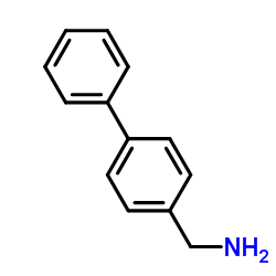 4-Biphenylmethylamine Structure