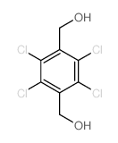 1,4-Benzenedimethanol, 2,3,5,6-tetrachloro- Structure