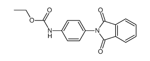 1-ethoxycarbonylamino-4-phthalimidobenzene结构式