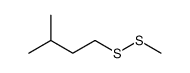 甲基异戊基二硫醚结构式